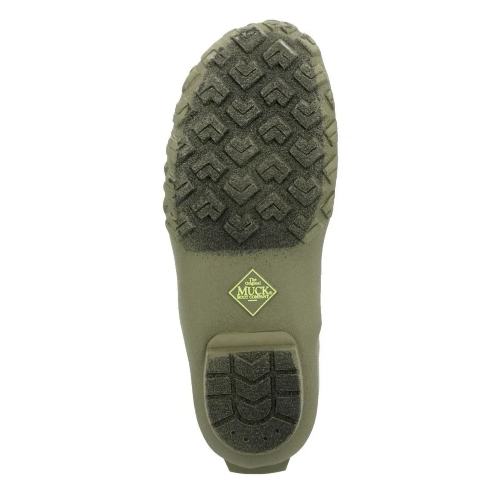 Muck Boot Company Forager Mens Size 8 Olive Green Waterproof Rubber Rain Boots